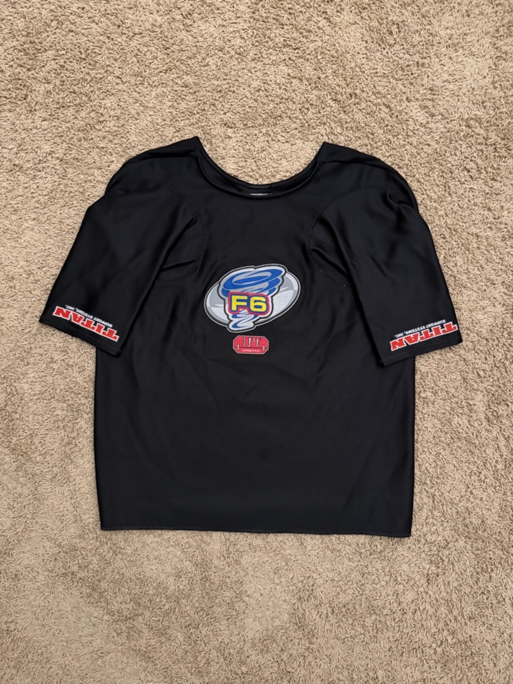 Titan F6 Bench Shirt Size 52 Black IPF Approved